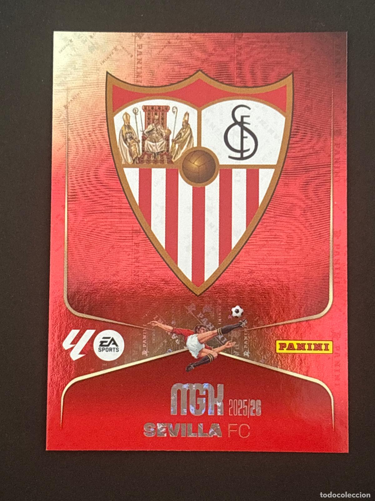 Fu&szlig;ball-Sticker: 325 ESCUDO SEVILLA MEGACRACKS MGK 25-26 2025-2026 PANINI LIGA
