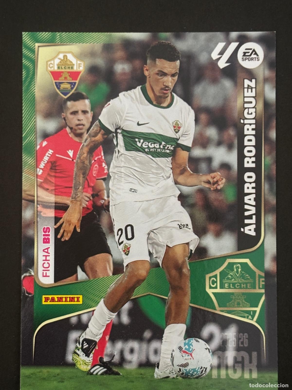 Fu&szlig;ball-Sticker: 144BIS &Aacute;LVARO RODR&Iacute;GUEZ ELCHE 2&ordf; EDICI&Oacute;N MEGACRACKS MGK 25-26 2025-2026 PANINI LIGA
