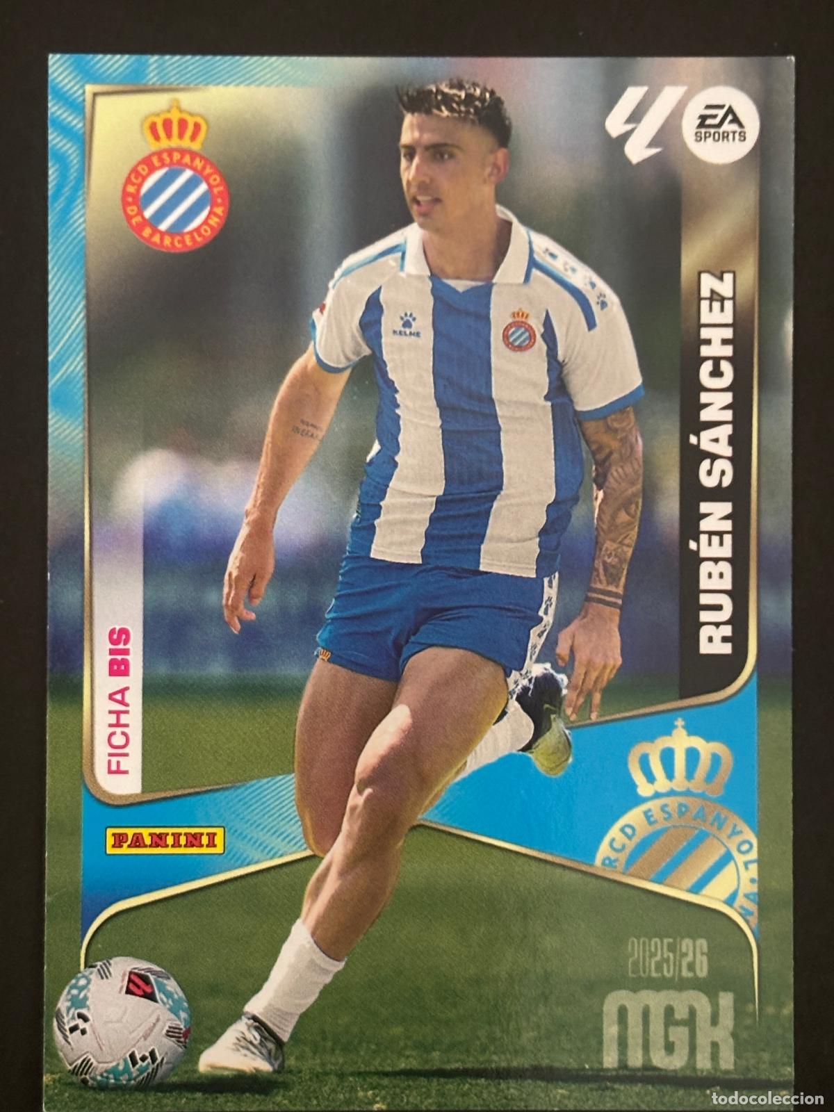 Fu&szlig;ball-Sticker: 154BIS RUB&Eacute;N S&Aacute;NCHEZ ESPANYOL 2&ordf; EDICI&Oacute;N MEGACRACKS MGK 25-26 2025-2026 PANINI LIGA