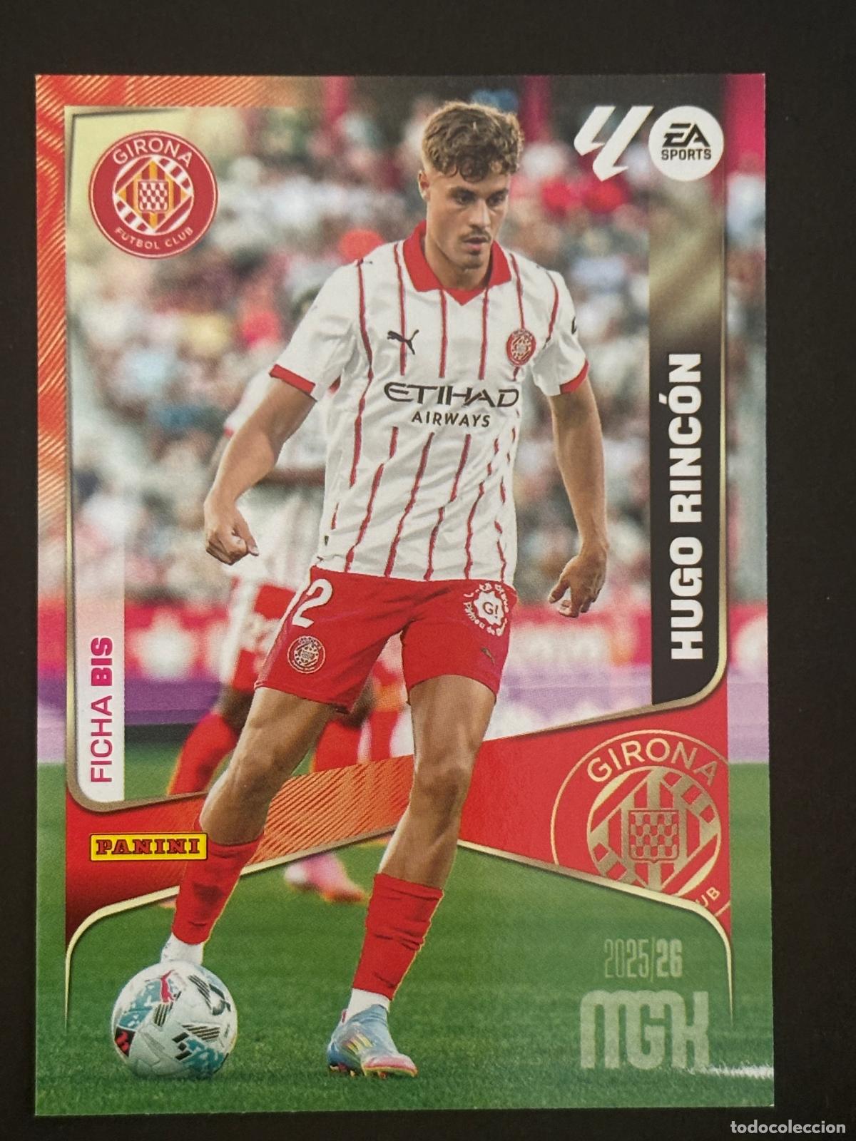 Fu&szlig;ball-Sticker: 185BIS HUGO RINC&Oacute;N GIRONA 2&ordf; EDICI&Oacute;N MEGACRACKS MGK 25-26 2025-2026 PANINI LIGA