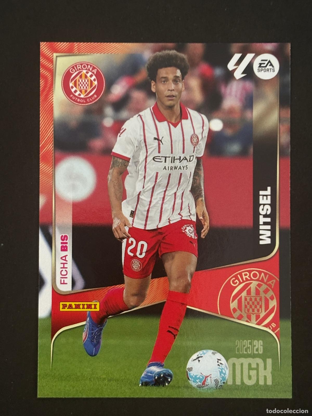 Fu&szlig;ball-Sticker: 192BIS WITSEL GIRONA 3&ordf; EDICI&Oacute;N MEGACRACKS MGK 25-26 2025-2026 PANINI LIGA