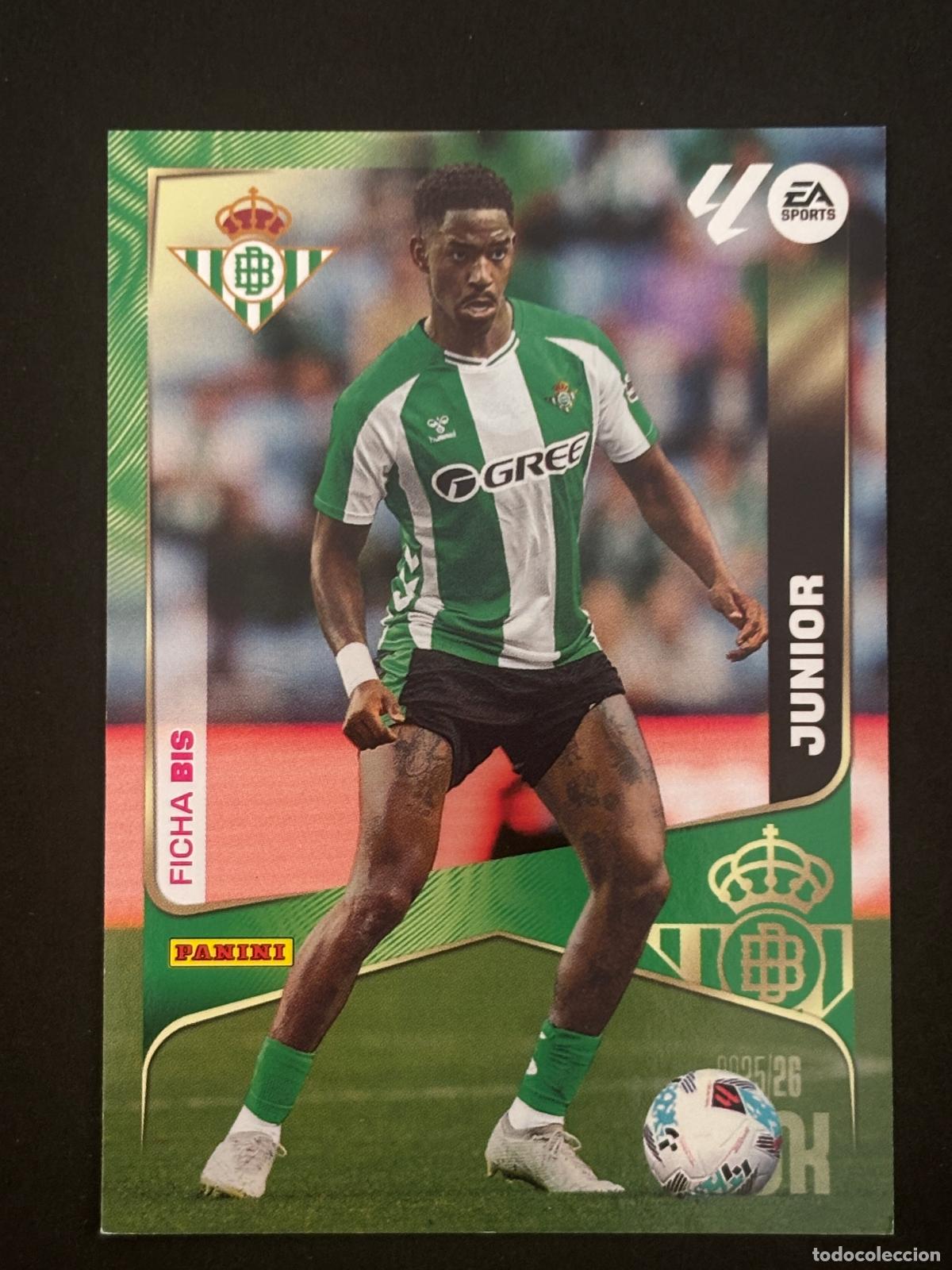 Cartes &agrave; collectionner de Football: 98BIS JUNIOR BETIS 2&ordf; EDICI&Oacute;N MEGACRACKS MGK 25-26 2025-2026 PANINI LIGA