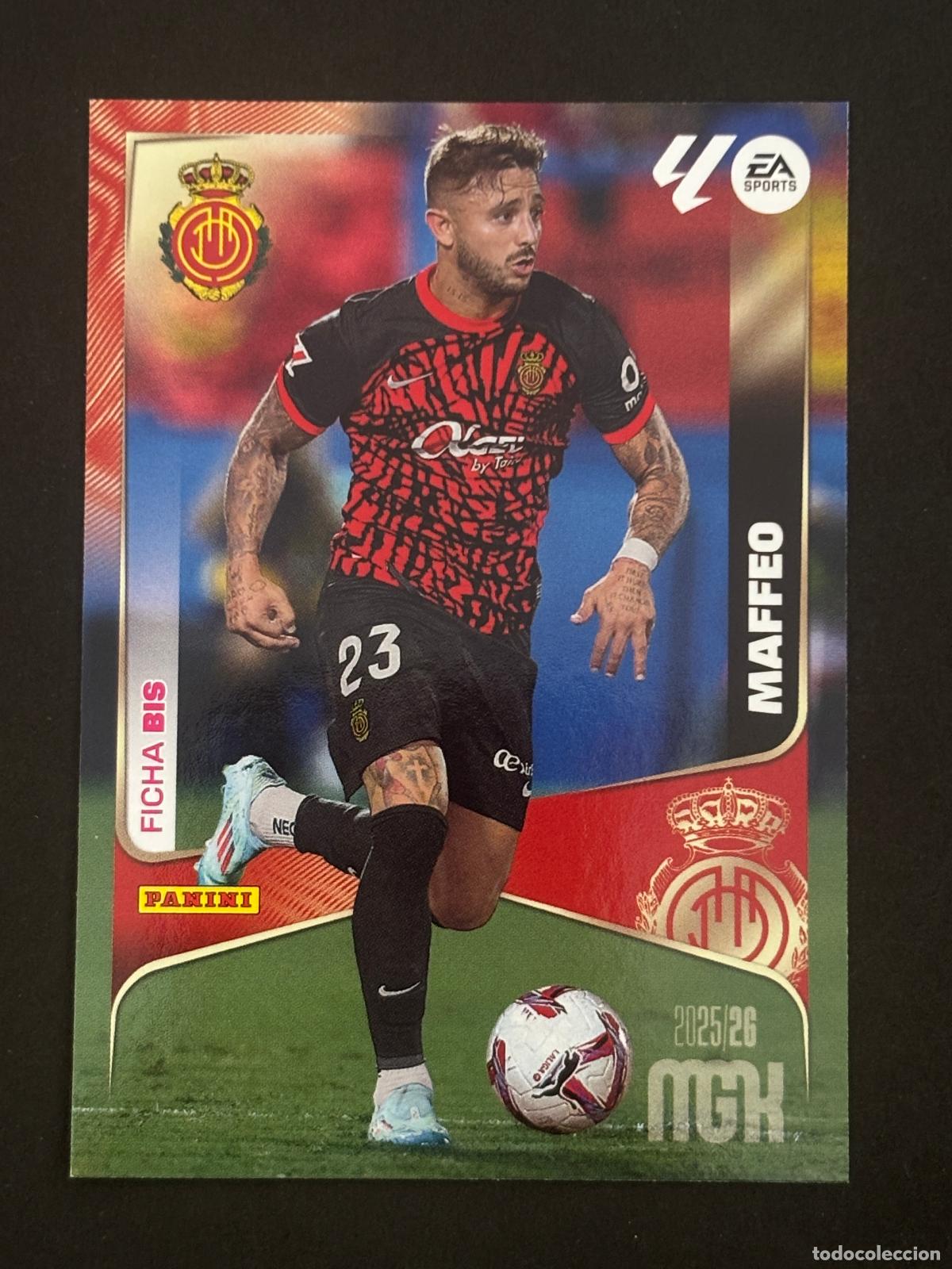 Cromos de f&uacute;tbol: 238BIS MAFFEO MALLORCA 3&ordf; EDICI&Oacute;N MEGACRACKS MGK 25-26 2025-2026 PANINI LIGA