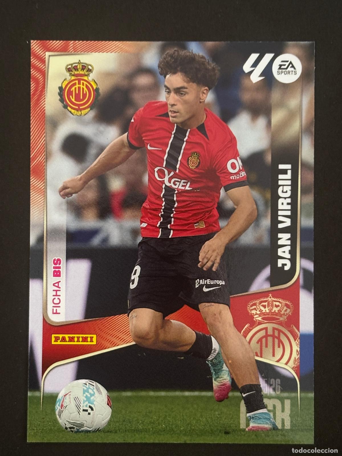 Cromos de f&uacute;tbol: 252BIS JAN VIRGILI MALLORCA 3&ordf; EDICI&Oacute;N MEGACRACKS MGK 25-26 2025-2026 PANINI LIGA