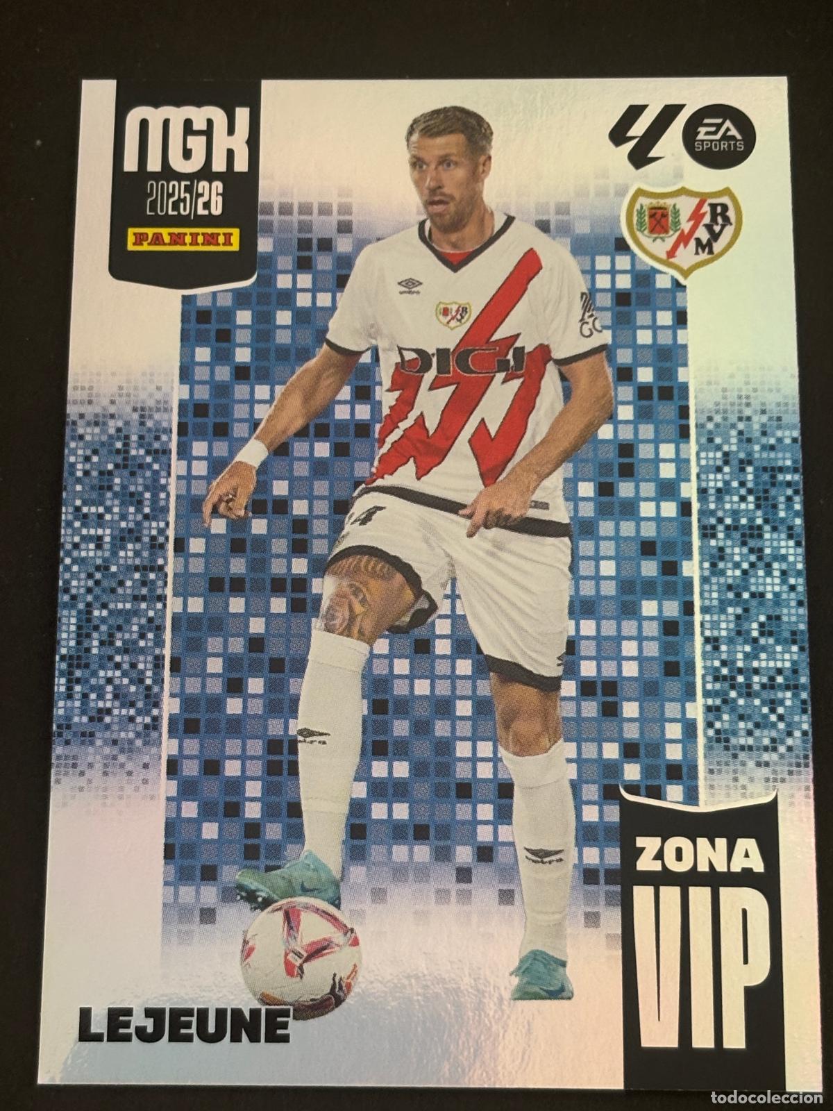 Cromos de f&uacute;tbol: 400 LEJEUNE RAYO ZONA VIP MEGACRACKS MGK 25-26 2025-2026 PANINI LIGA