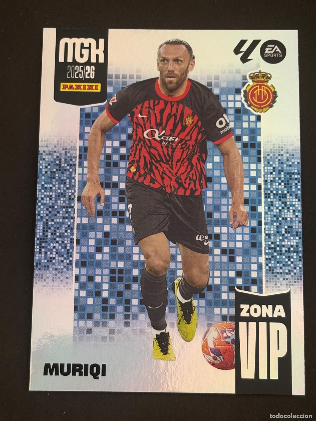 Cromos de f&uacute;tbol: 402 MURIQI MALLORCA ZONA VIP MEGACRACKS MGK 25-26 2025-2026 PANINI LIGA