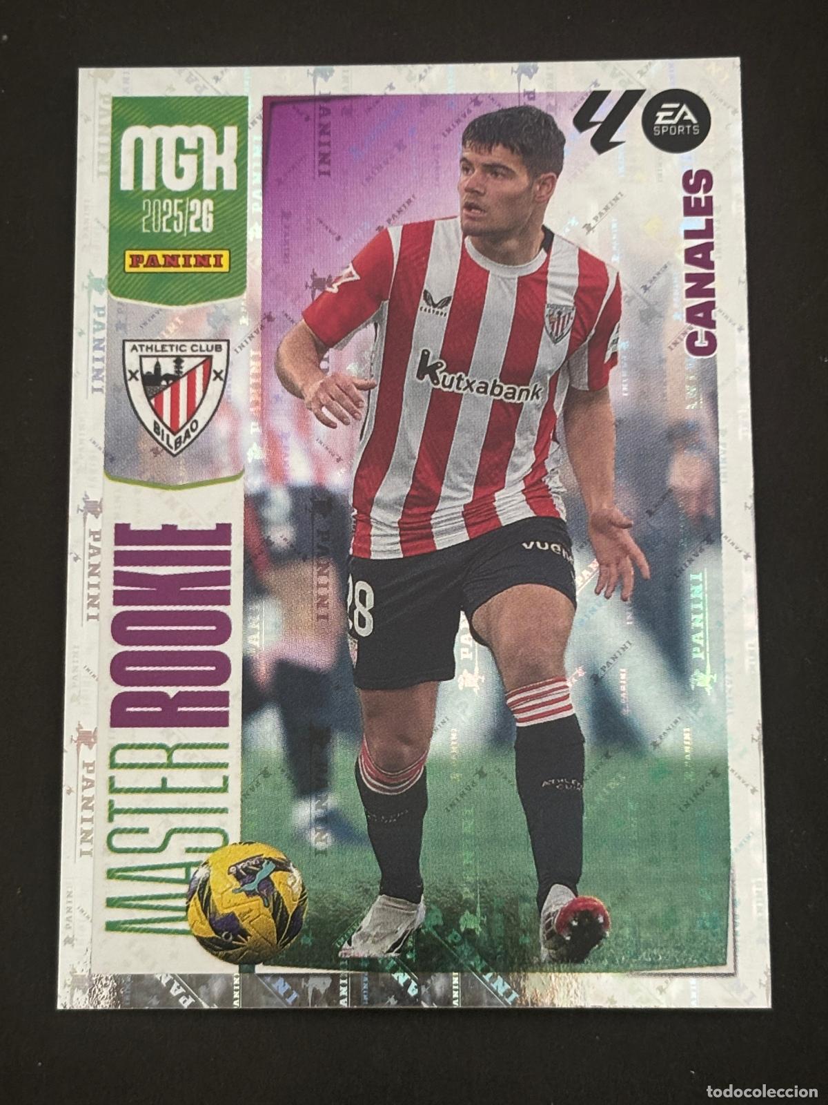 Figurine di Calcio: 406 CANALES MASTER ROOKIE MEGACRACKS MGK 25-26 2025-2026 PANINI LIGA