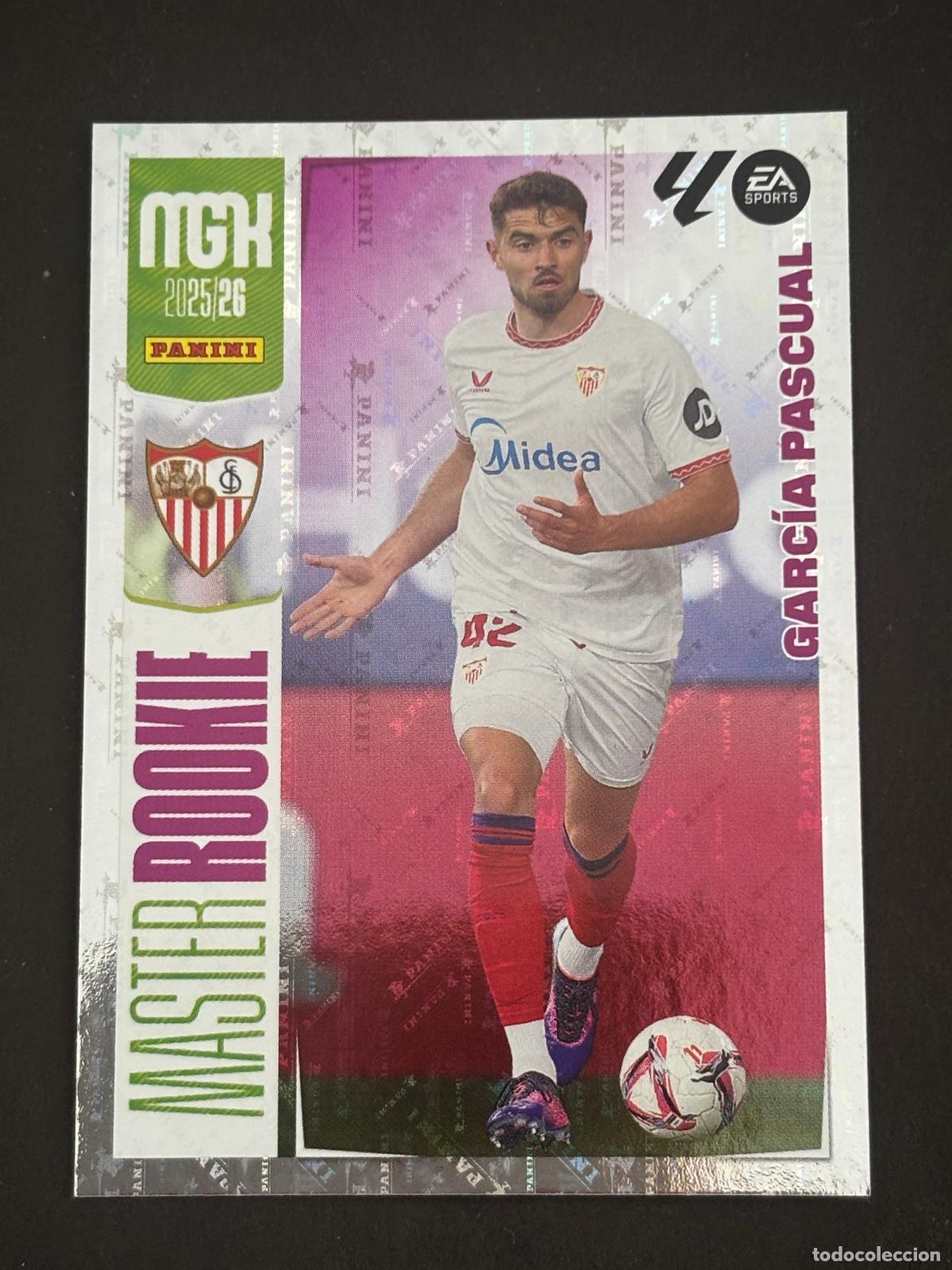 Figurine di Calcio: 412 GARC&Iacute;A PASCUAL MASTER ROOKIE MEGACRACKS MGK 25-26 2025-2026 PANINI LIGA