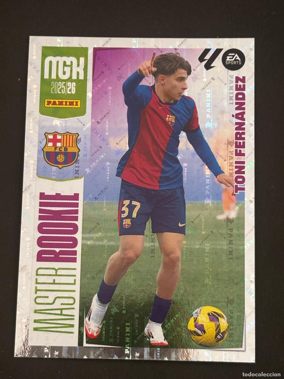 Figurine di Calcio: 422 TONI FERN&Aacute;NDEZ MASTER ROOKIE MEGACRACKS MGK 25-26 2025-2026 PANINI LIGA
