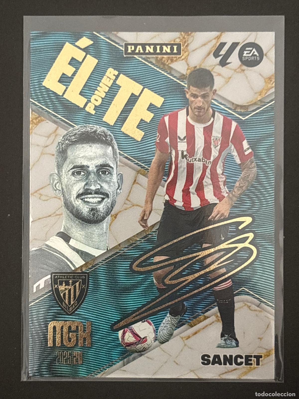 Cartes &agrave; collectionner de Football: 17P SANCET AT BILBAO &Eacute;LITE POWER MEGACRACKS MGK 25-26 2025-2026 PANINI LIGA