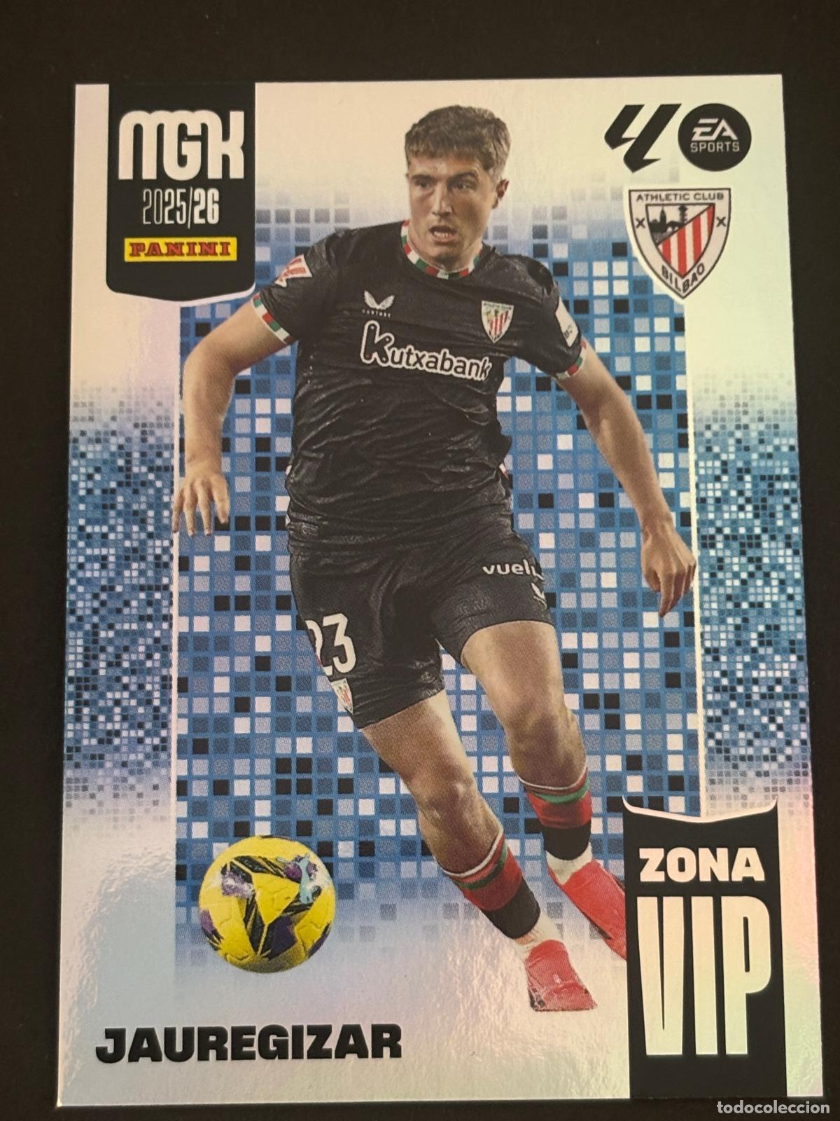 Cartes &agrave; collectionner de Football: 397 JAUREGIZAR AT BILBAO ZONA VIP MEGACRACKS MGK 25-26 2025-2026 PANINI LIGA