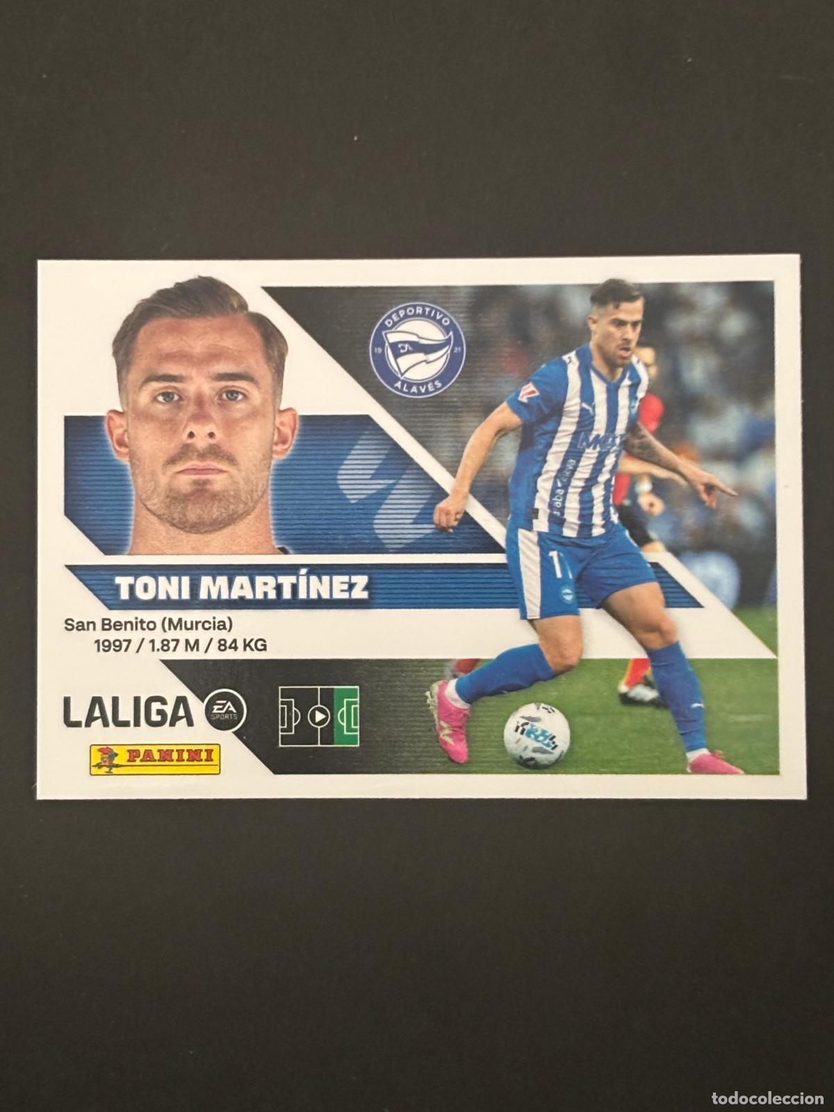 Cartes &agrave; collectionner de Football: 19 TONI MART&Iacute;NEZ ALAVES LIGA ESTE 26-27 2026-2027 PANINI LALIGA EA SPORTS