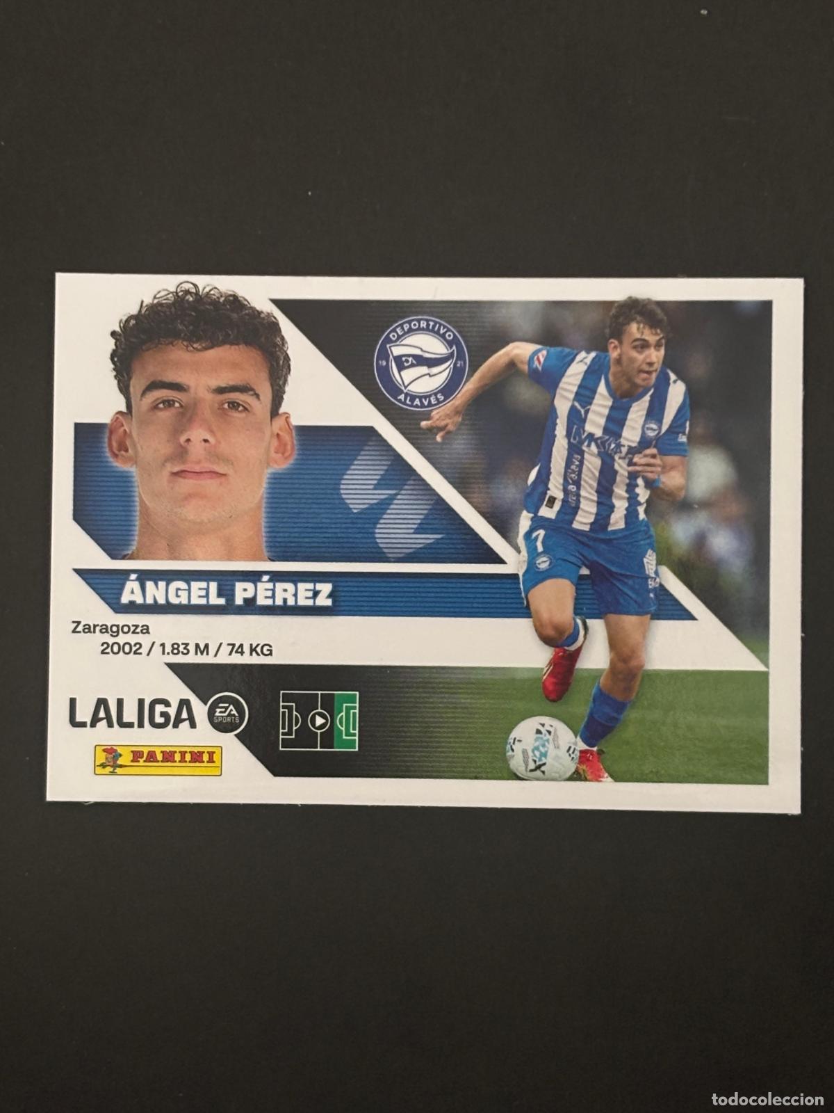 Cartes &agrave; collectionner de Football: 17 &Aacute;NGEL P&Eacute;REZ ALAVES LIGA ESTE 26-27 2026-2027 PANINI LALIGA EA SPORTS