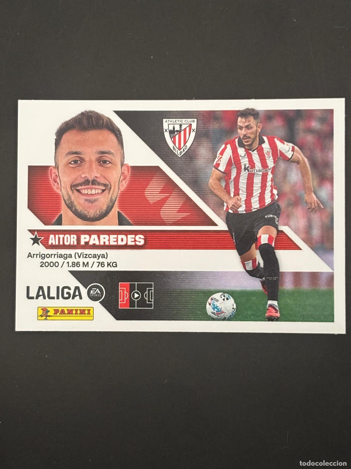 Cartes &agrave; collectionner de Football: 6A PAREDES AT BILBAO LIGA ESTE 26-27 2026-2027 PANINI LALIGA EA SPORTS