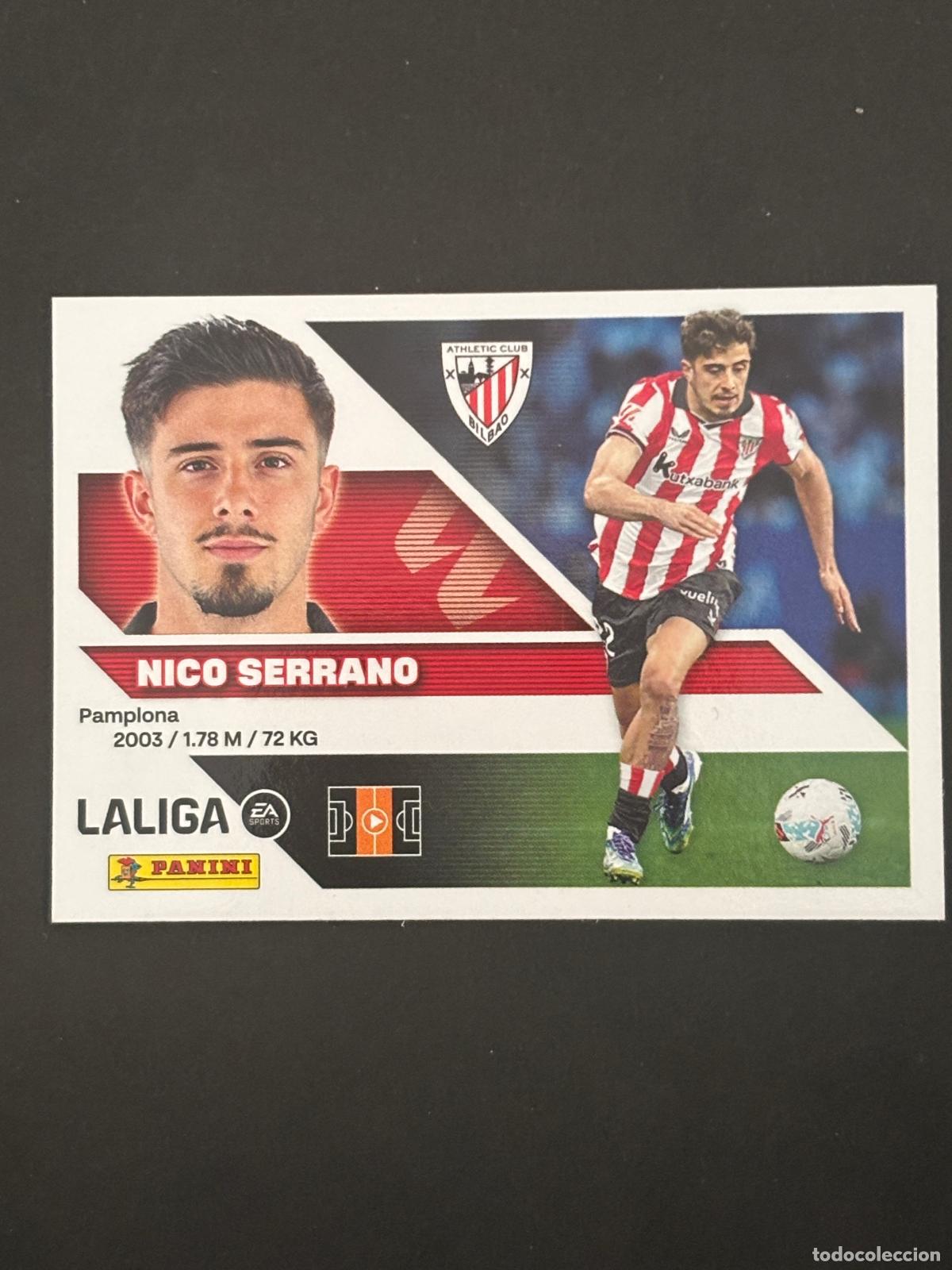 Cartes &agrave; collectionner de Football: 15 NICO SERRANO AT BILBAO LIGA ESTE 26-27 2026-2027 PANINI LALIGA EA SPORTS