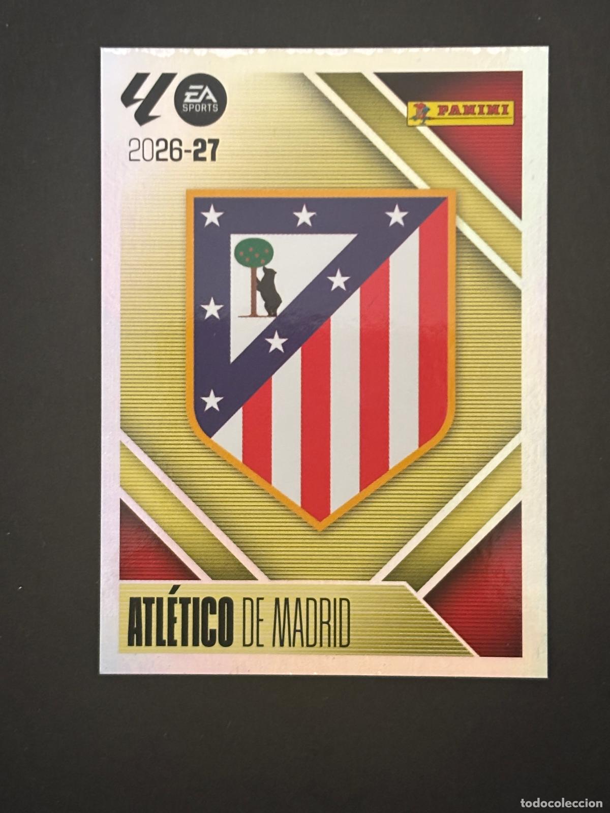 Cartes &agrave; collectionner de Football: 1 ESCUDO AT MADRID LIGA ESTE 26-27 2026-2027 PANINI LALIGA EA SPORTS