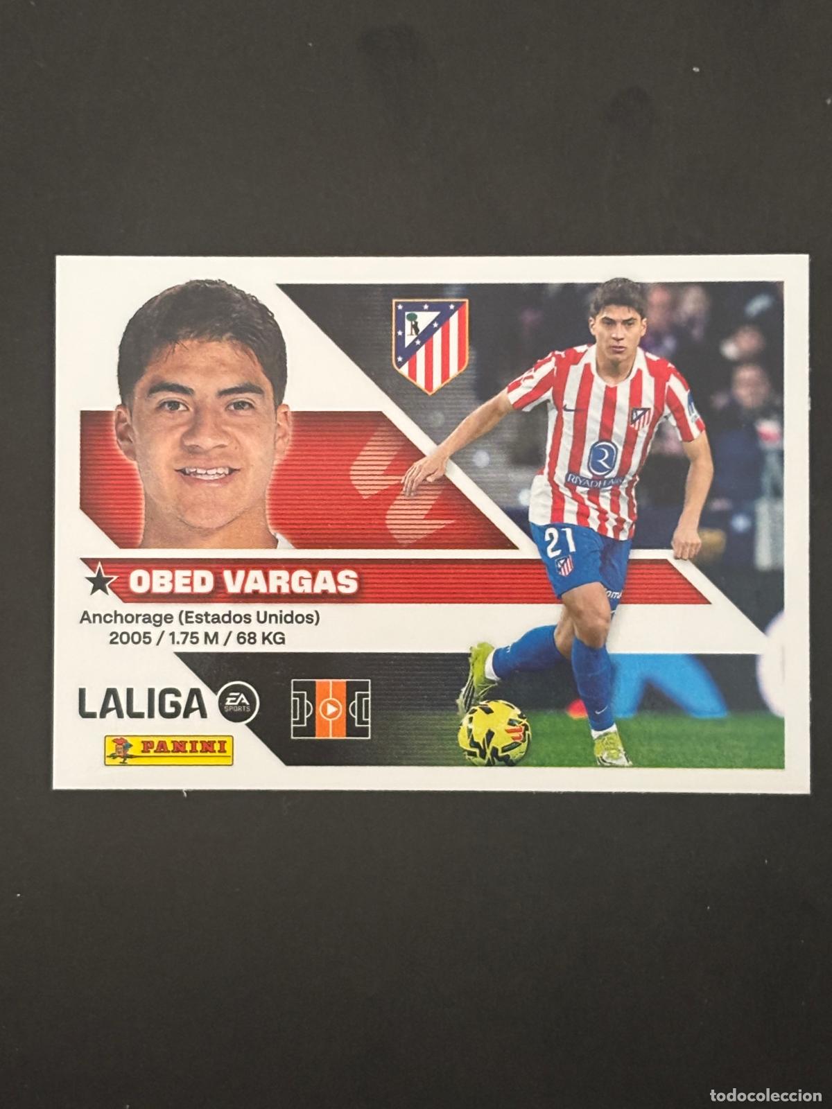 Cartes &agrave; collectionner de Football: 14B OBED VARGAS AT MADRID LIGA ESTE 26-27 2026-2027 PANINI LALIGA EA SPORTS
