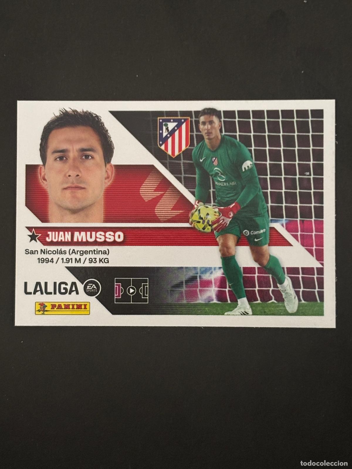 Cartes &agrave; collectionner de Football: 4 MUSSO AT MADRID LIGA ESTE 26-27 2026-2027 PANINI LALIGA EA SPORTS