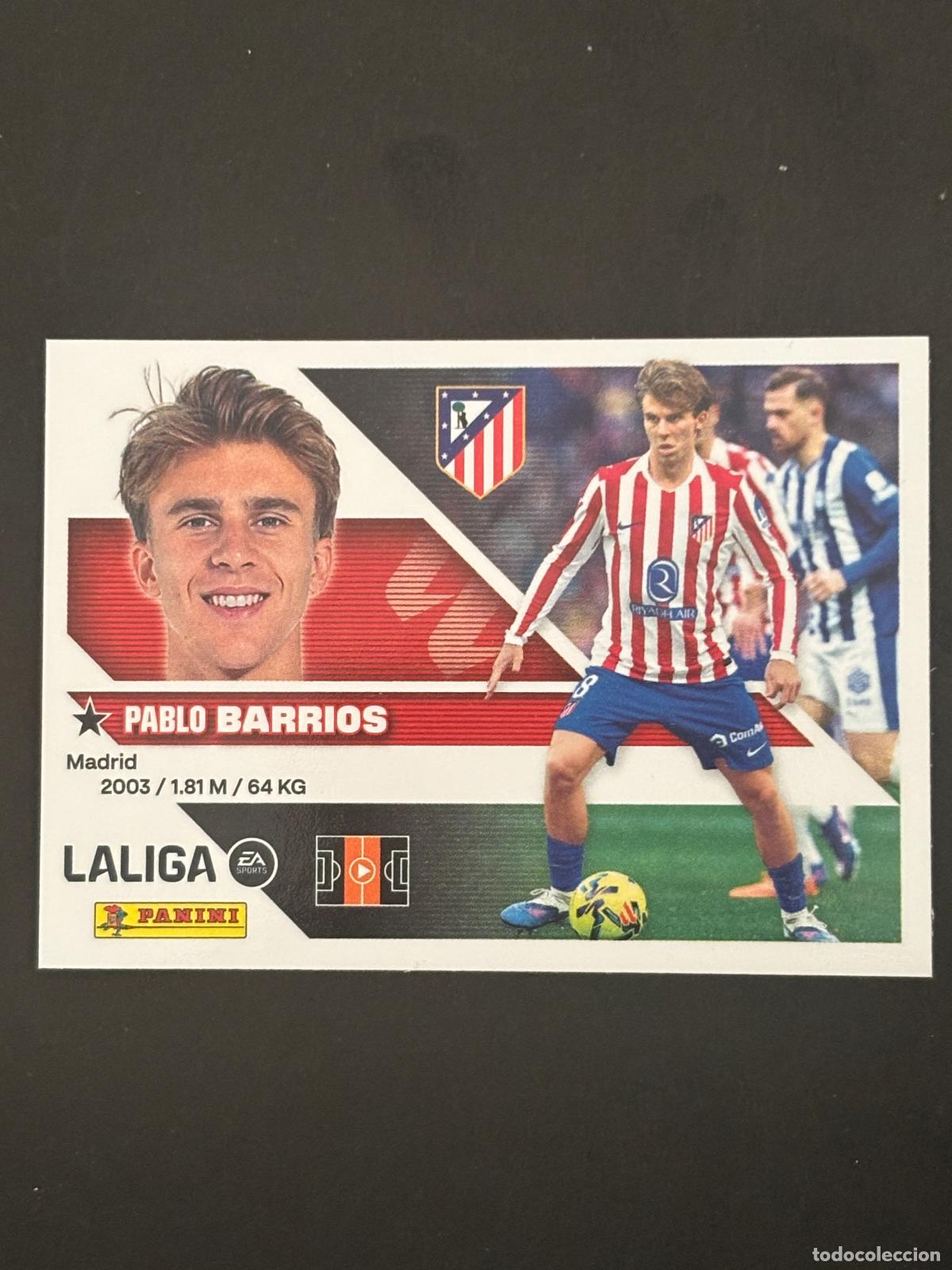Cartes &agrave; collectionner de Football: 12 BARRIOS AT MADRID LIGA ESTE 26-27 2026-2027 PANINI LALIGA EA SPORTS