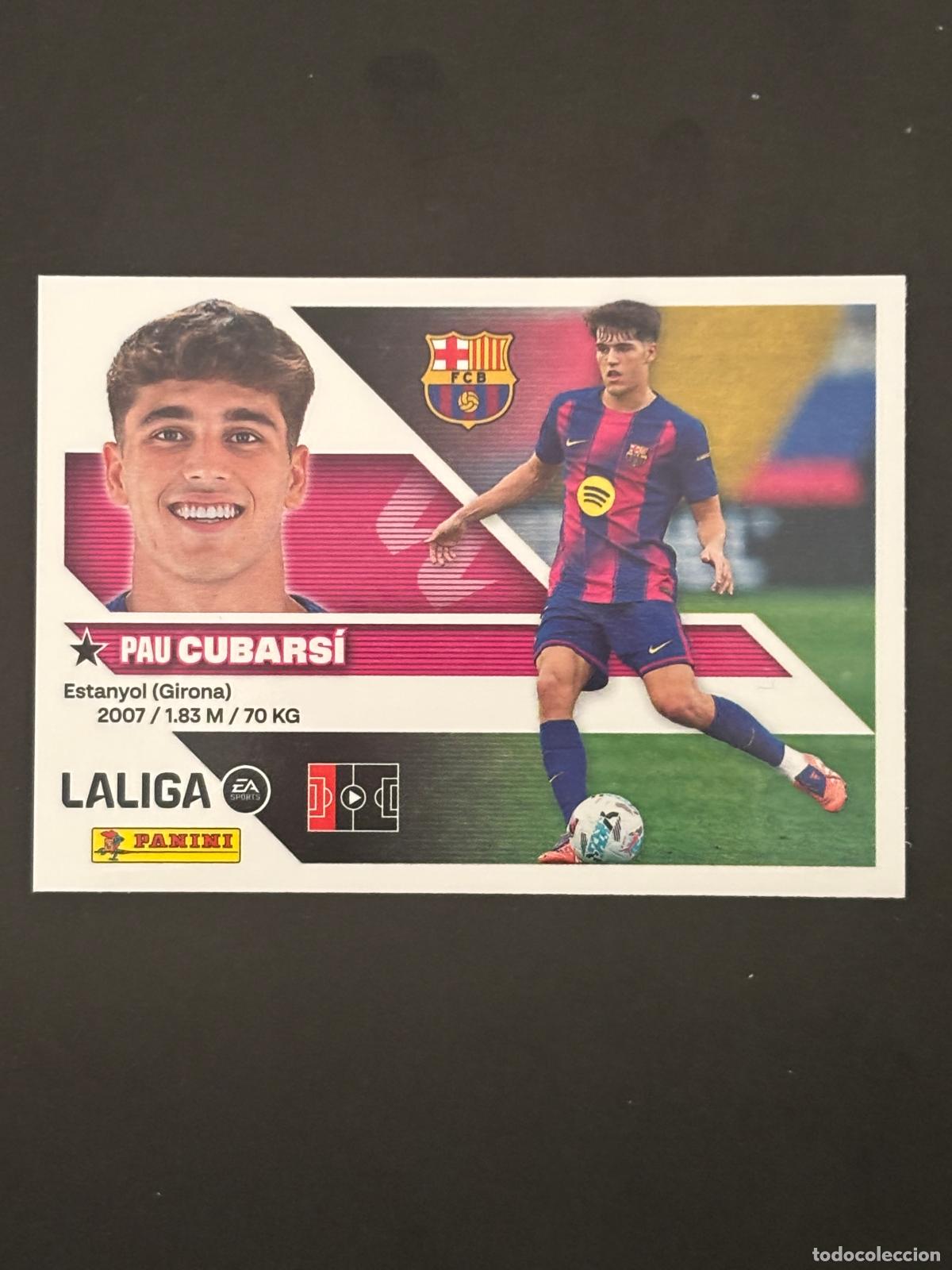 Cartes &agrave; collectionner de Football: 7 CUBARS&Iacute; BARCELONA LIGA ESTE 26-27 2026-2027 PANINI LALIGA EA SPORTS