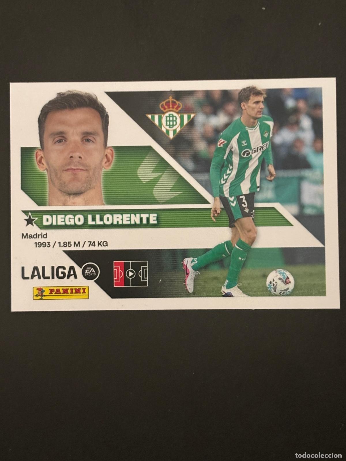 Cartes &agrave; collectionner de Football: 6 DIEGO LLORENTE BETIS LIGA ESTE 26-27 2026-2027 PANINI LALIGA EA SPORTS