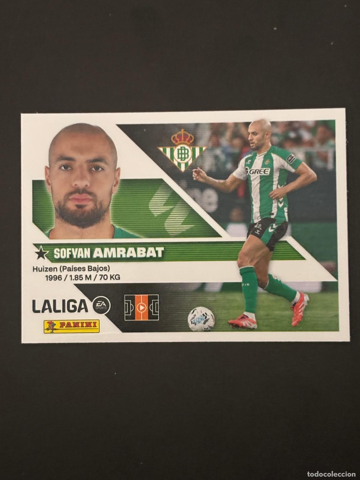 Cartes &agrave; collectionner de Football: 11 AMRABAT BETIS LIGA ESTE 26-27 2026-2027 PANINI LALIGA EA SPORTS