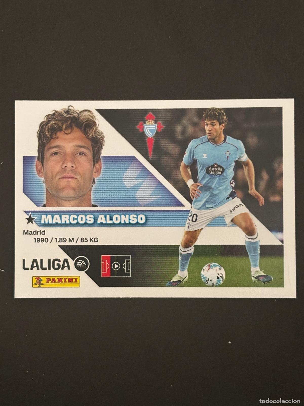 Football Stickers: 9A MARCOS ALONSO CELTA LIGA ESTE 26-27 2026-2027 PANINI LALIGA EA SPORTS