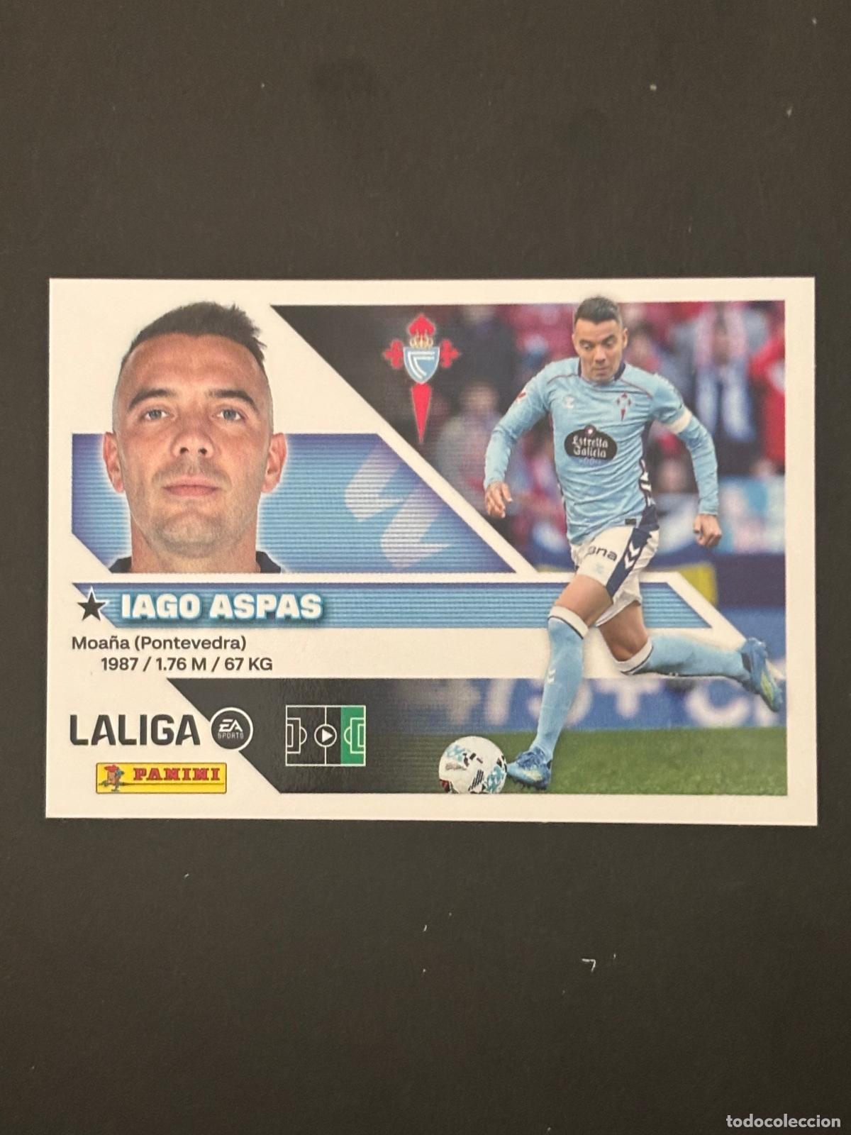Football Stickers: 17 IAGO ASPAS CELTA LIGA ESTE 26-27 2026-2027 PANINI LALIGA EA SPORTS