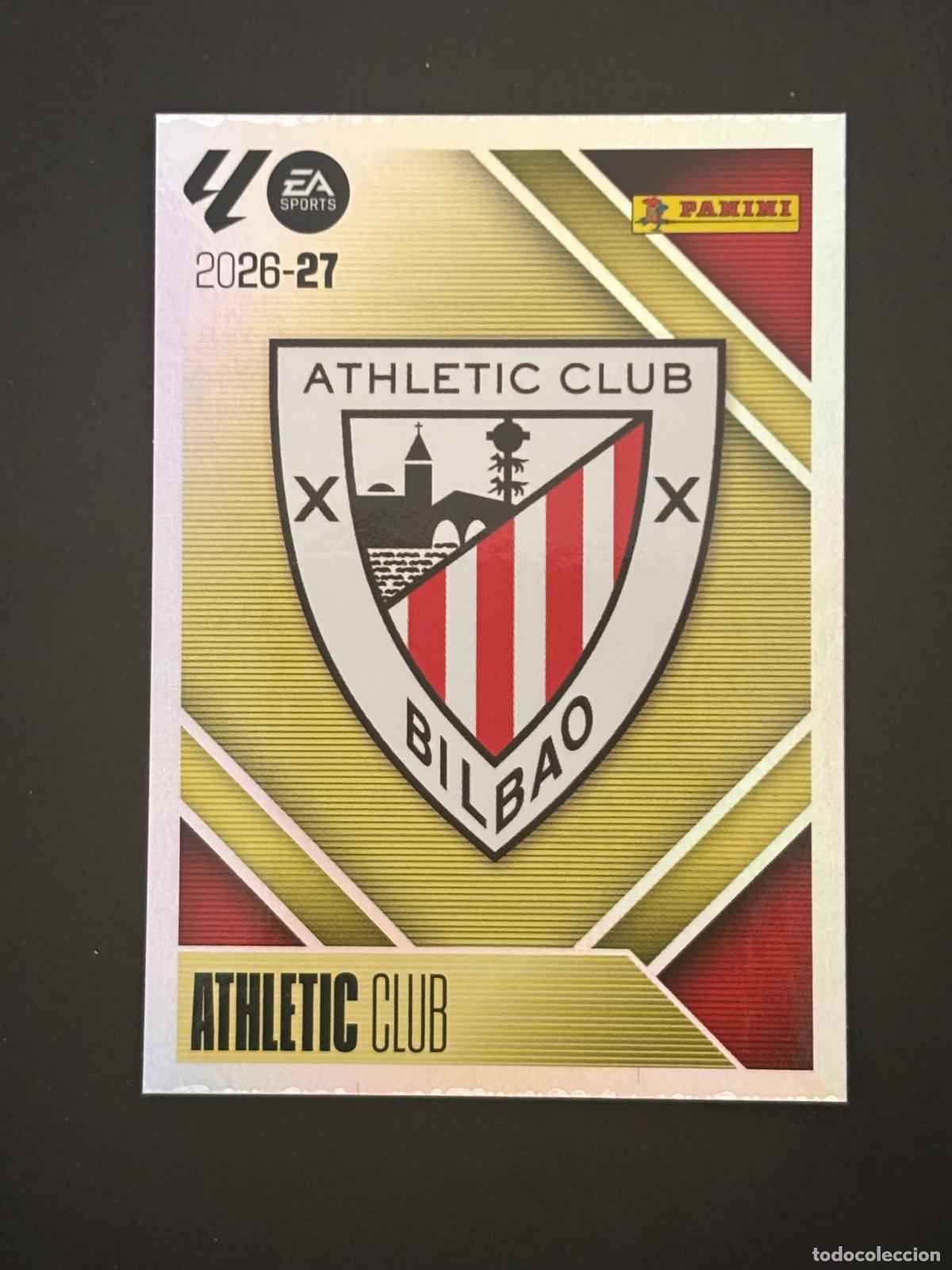 Figurine di Calcio: 1 ESCUDO AT BILBAO LIGA ESTE 26-27 2026-2027 PANINI LALIGA EA SPORTS