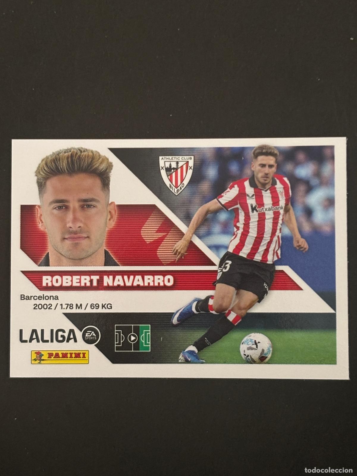 Figurine di Calcio: 17A ROBERT NAVARRO AT BILBAO LIGA ESTE 26-27 2026-2027 PANINI LALIGA EA SPORTS