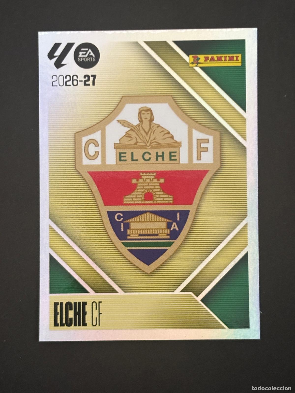 Figurine di Calcio: 1 ESCUDO ELCHE LIGA ESTE 26-27 2026-2027 PANINI LALIGA EA SPORTS