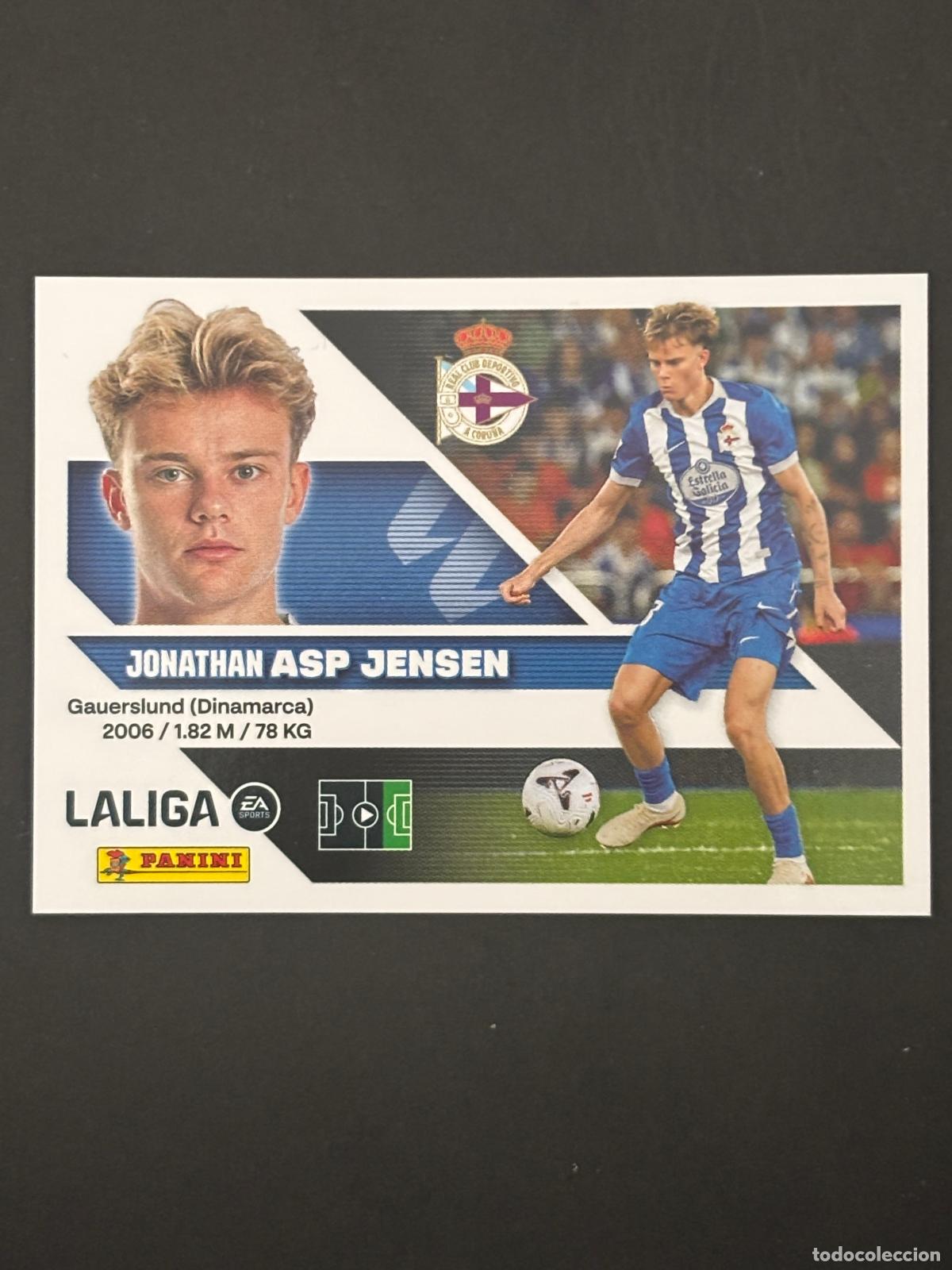 Figurine di Calcio: 17 ASP JENSEN DEPORTIVO 3&ordf; EDICI&Oacute;N LIGA ESTE 26-27 2026-2027 PANINI LALIGA EA SPORTS