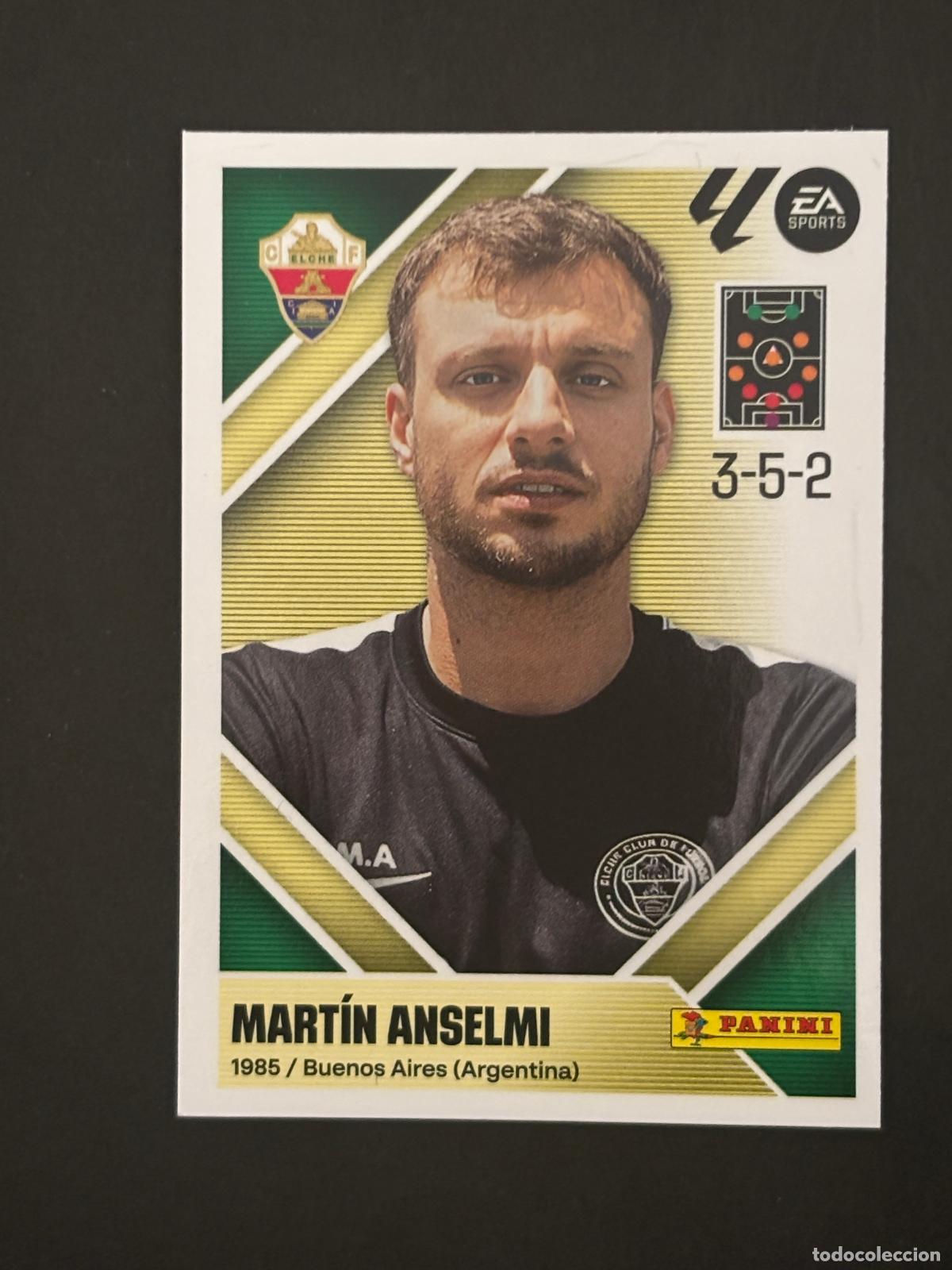 Figurine di Calcio: 2 MART&Iacute;N ANSELMI ELCHE ENTRENADOR LIGA ESTE 26-27 2026-2027 PANINI LALIGA EA SPORTS