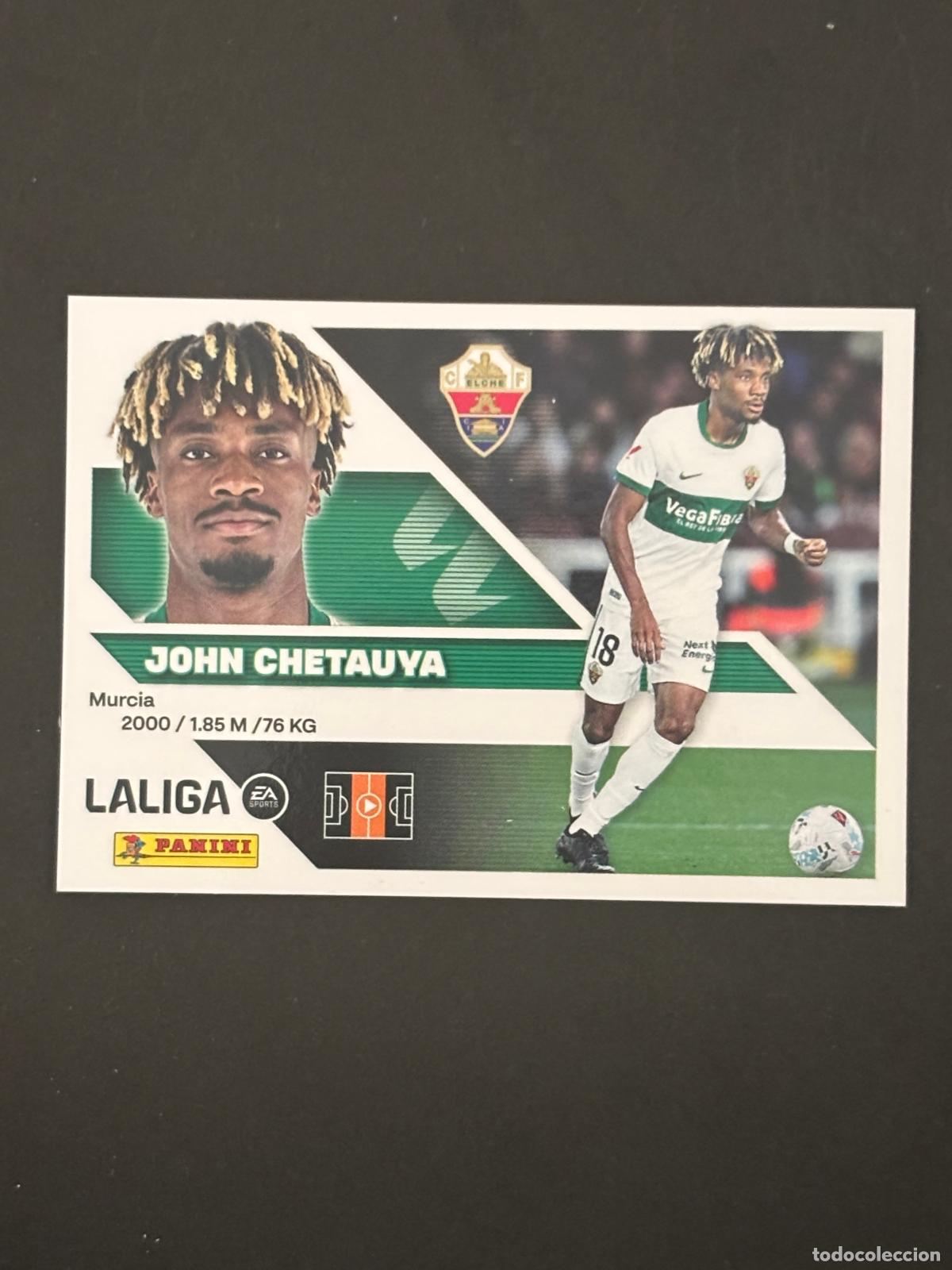 Figurine di Calcio: 13B JON CHETAUYA ELCHE LIGA ESTE 26-27 2026-2027 PANINI LALIGA EA SPORTS