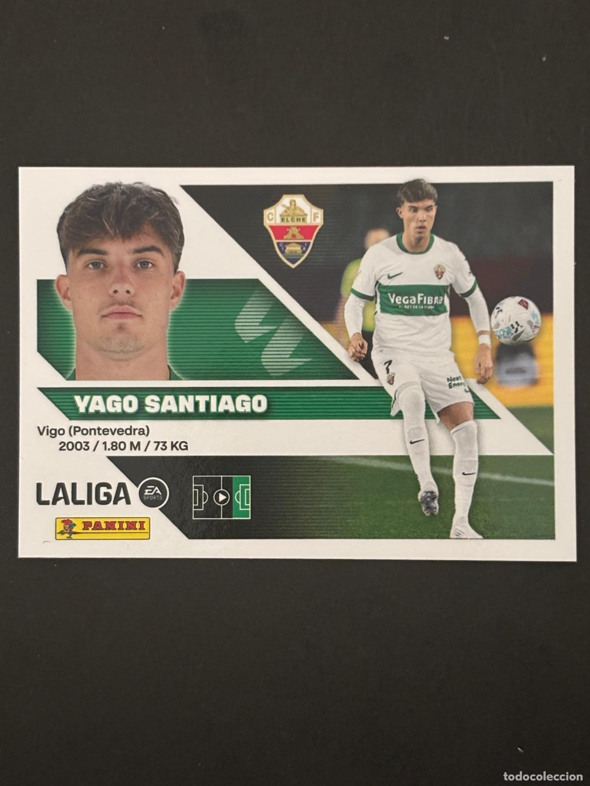 Figurine di Calcio: 20 YAGO SANTIAGO ELCHE LIGA ESTE 26-27 2026-2027 PANINI LALIGA EA SPORTS