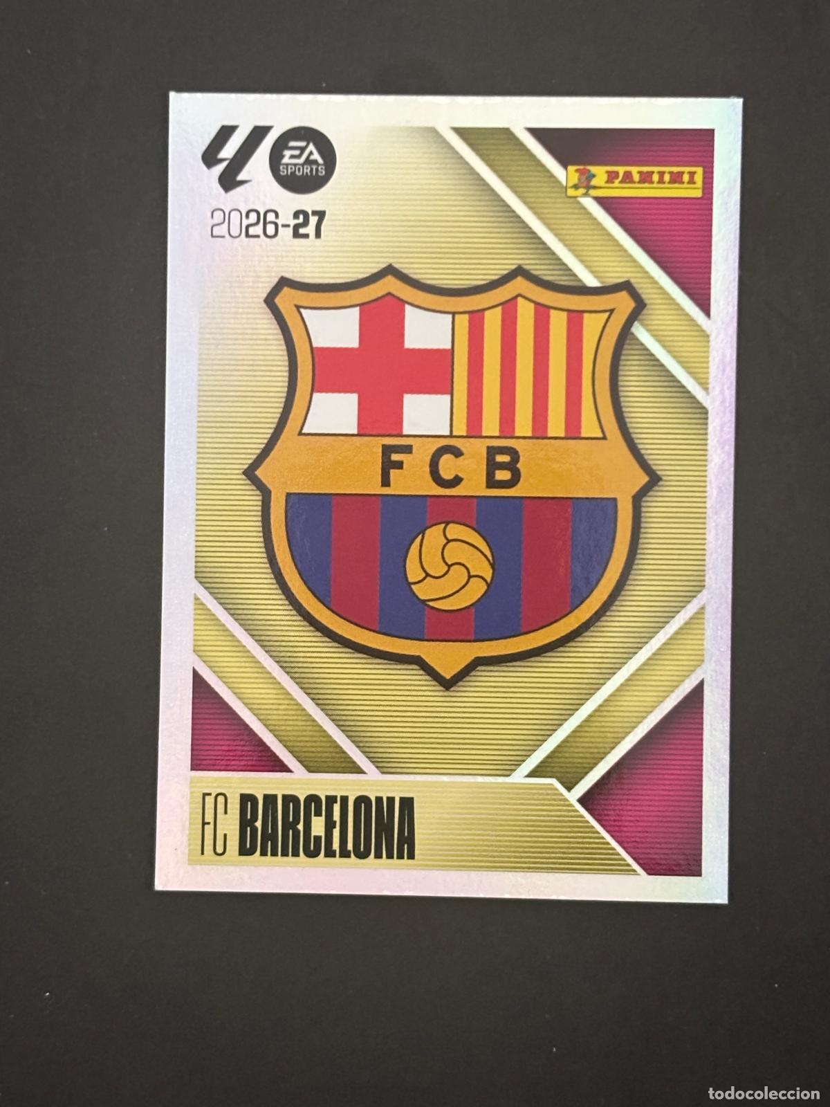 Figurine di Calcio: 1 ESCUDO BARCELONA LIGA ESTE 26-27 2026-2027 PANINI LALIGA EA SPORTS