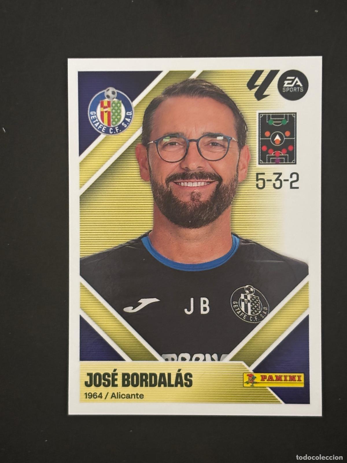 Figurine di Calcio: 2 JOSE BORDAL&Aacute;S GETAFE ENTRENADOR LIGA ESTE 26-27 2026-2027 PANINI LALIGA EA SPORTS