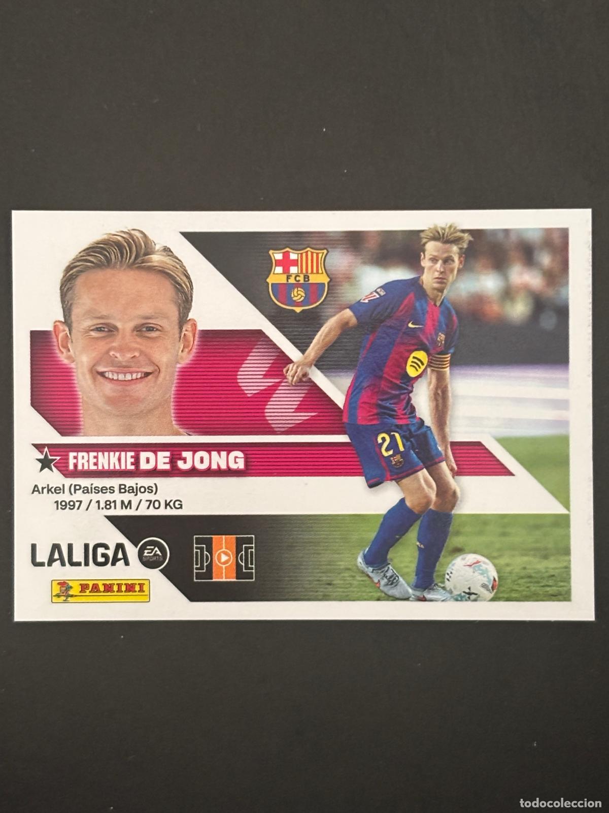 Figurine di Calcio: 12 DE JONG BARCELONA LIGA ESTE 26-27 2026-2027 PANINI LALIGA EA SPORTS