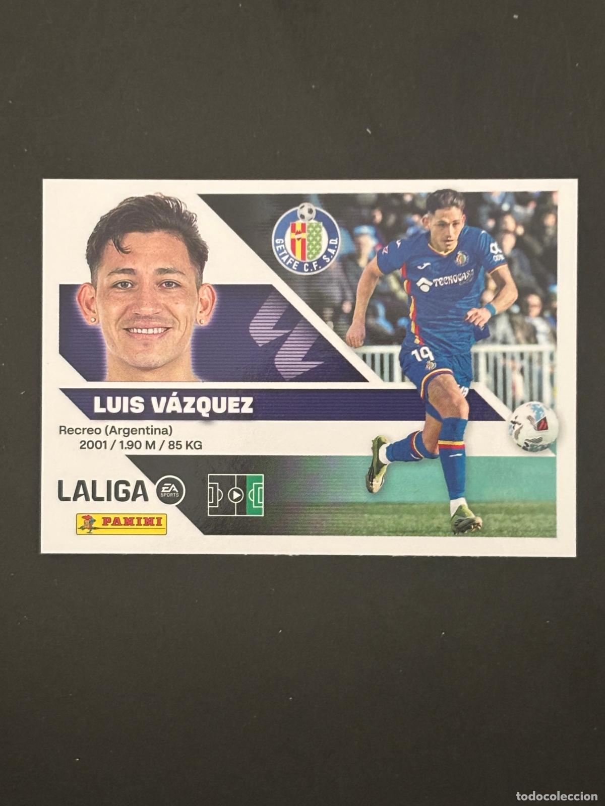 Figurine di Calcio: 19 LUIS V&Aacute;ZQUEZ GETAFE LIGA ESTE 26-27 2026-2027 PANINI LALIGA EA SPORTS