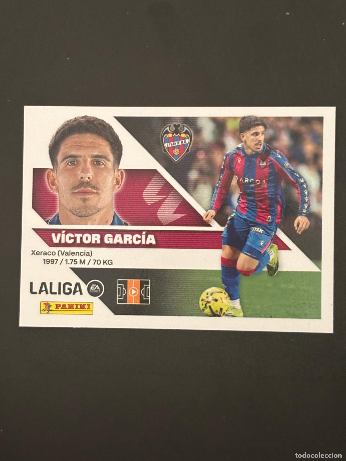 Figurine di Calcio: 14A V&Iacute;CTOR GARC&Iacute;A LEVANTE LIGA ESTE 26-27 2026-2027 PANINI LALIGA EA SPORTS