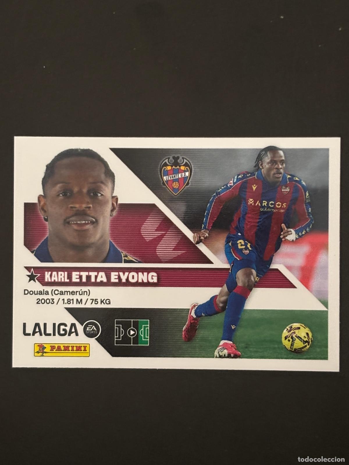 Figurine di Calcio: 19 ETTA EYONG LEVANTE LIGA ESTE 26-27 2026-2027 PANINI LALIGA EA SPORTS