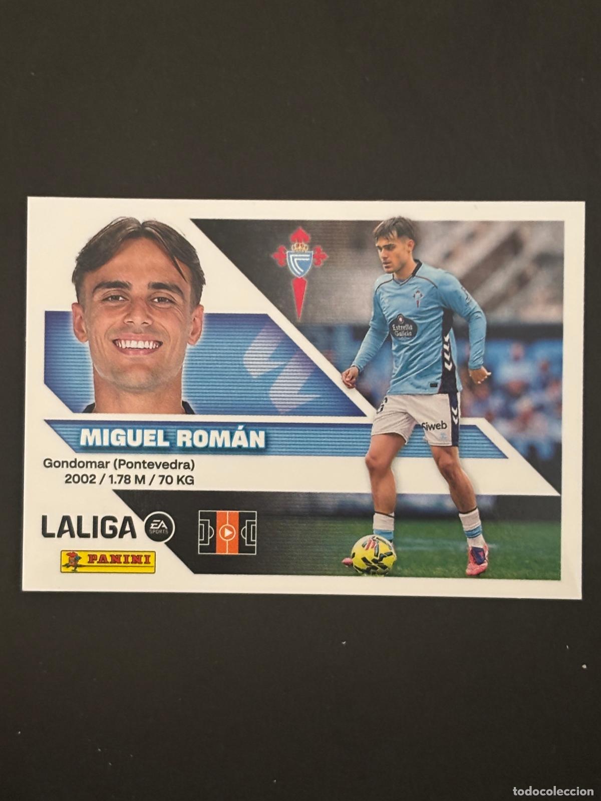 Figurine di Calcio: 12 MIGUEL ROM&Aacute;N CELTA LIGA ESTE 26-27 2026-2027 PANINI LALIGA EA SPORTS