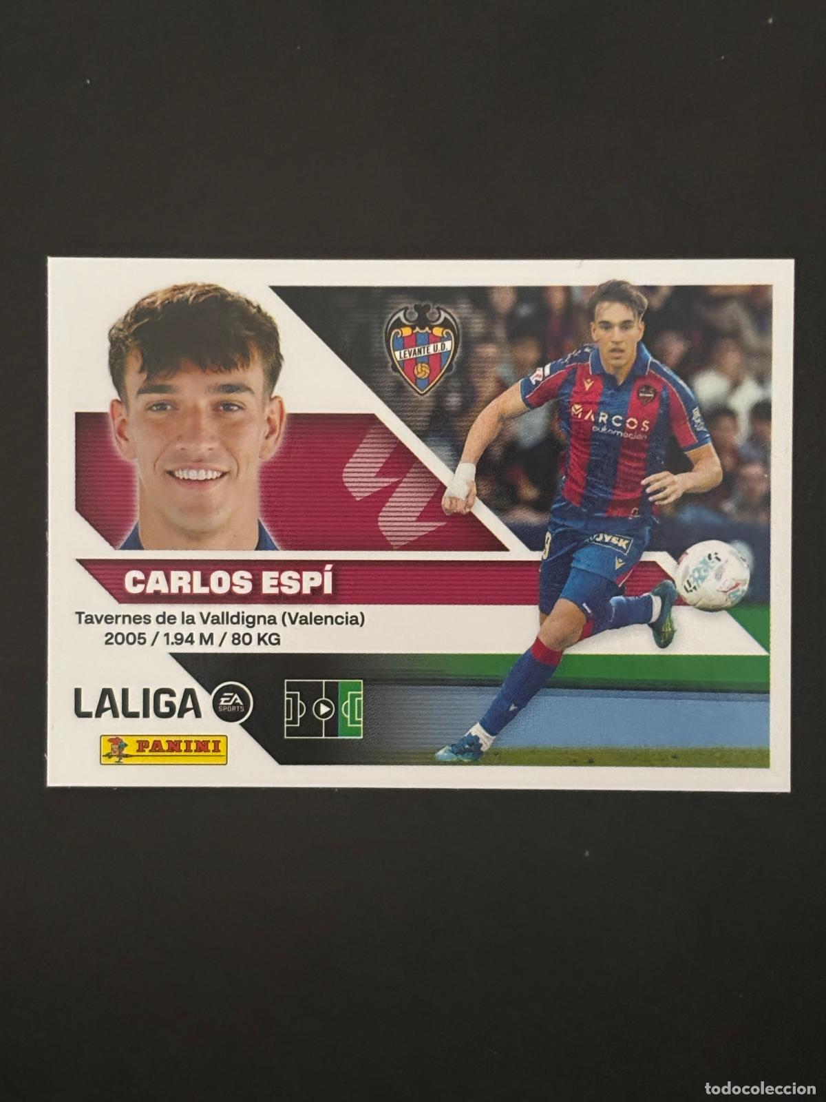 Football Stickers: 20 CARLOS ESP&Iacute; LEVANTE LIGA ESTE 26-27 2026-2027 PANINI LALIGA EA SPORTS