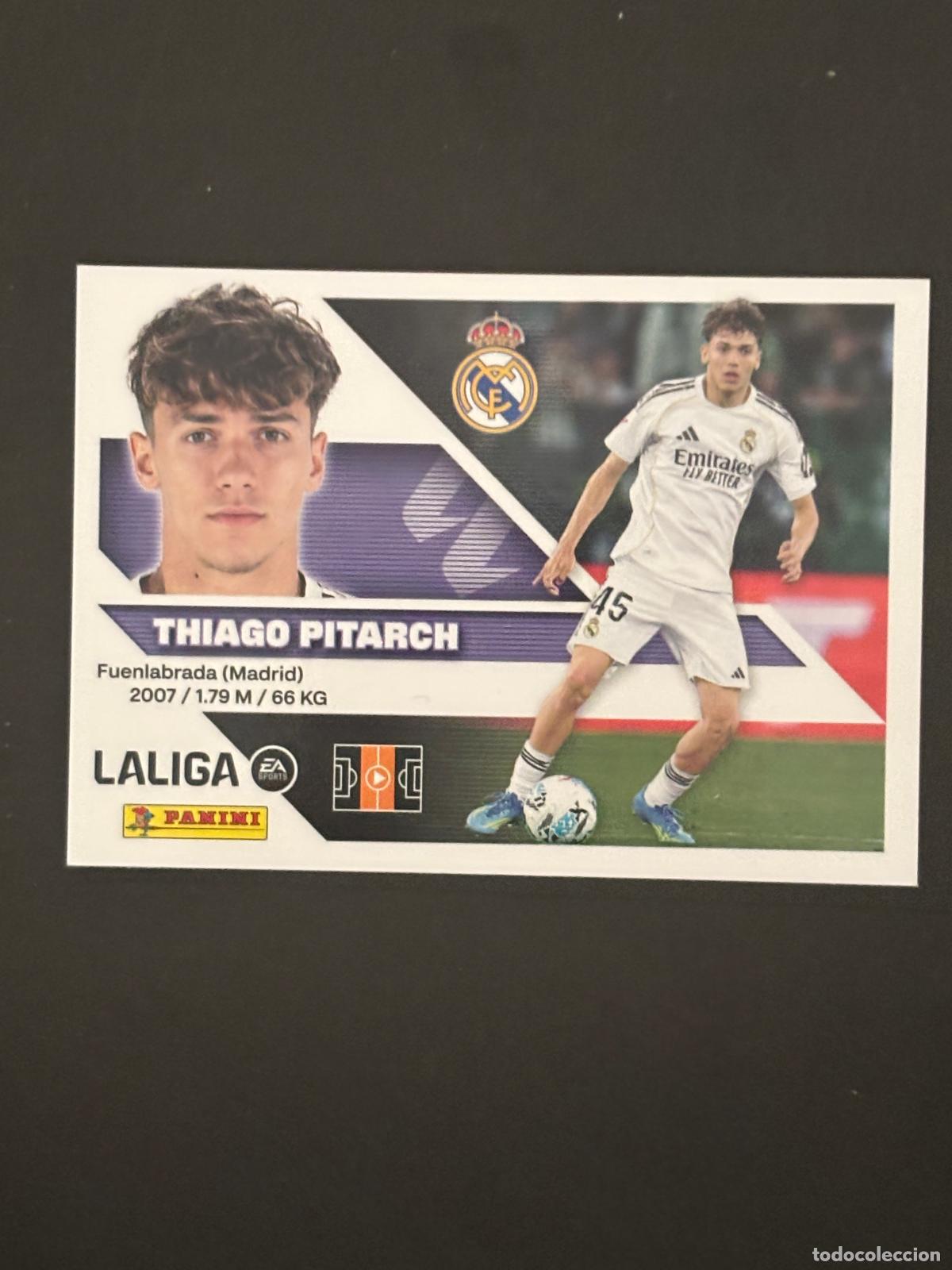 Football Stickers: 15B THIAGO PITARCH REAL MADRID LIGA ESTE 26-27 2026-2027 PANINI LALIGA EA SPORTS