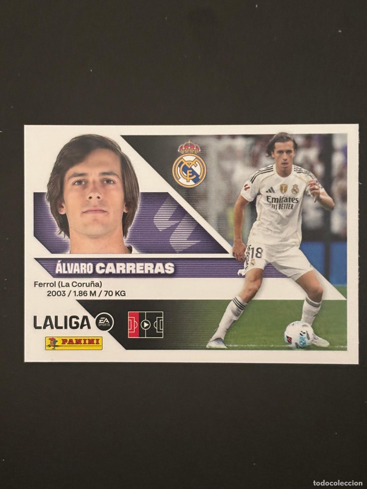 Football Stickers: 10A CARRERAS REAL MADRID LIGA ESTE 26-27 2026-2027 PANINI LALIGA EA SPORTS