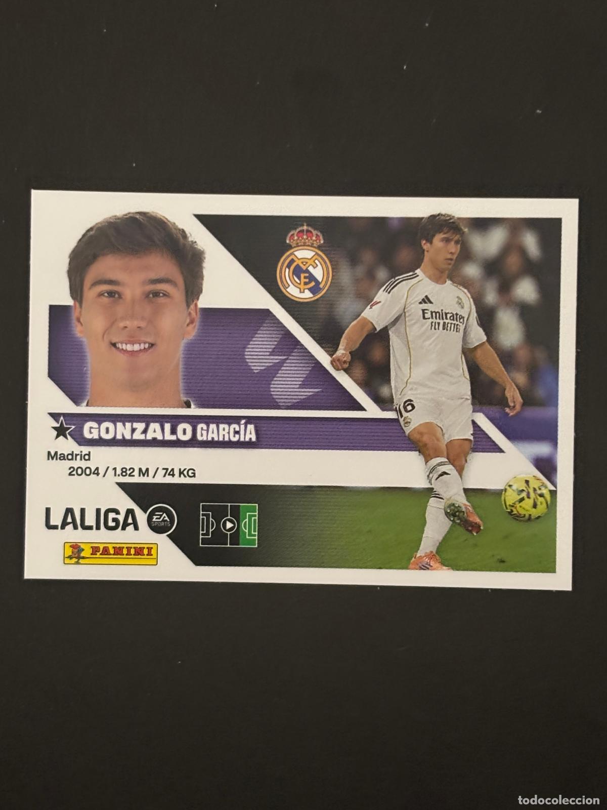 Figurine di Calcio: 17 GONZALO REAL MADRID LIGA ESTE 26-27 2026-2027 PANINI LALIGA EA SPORTS