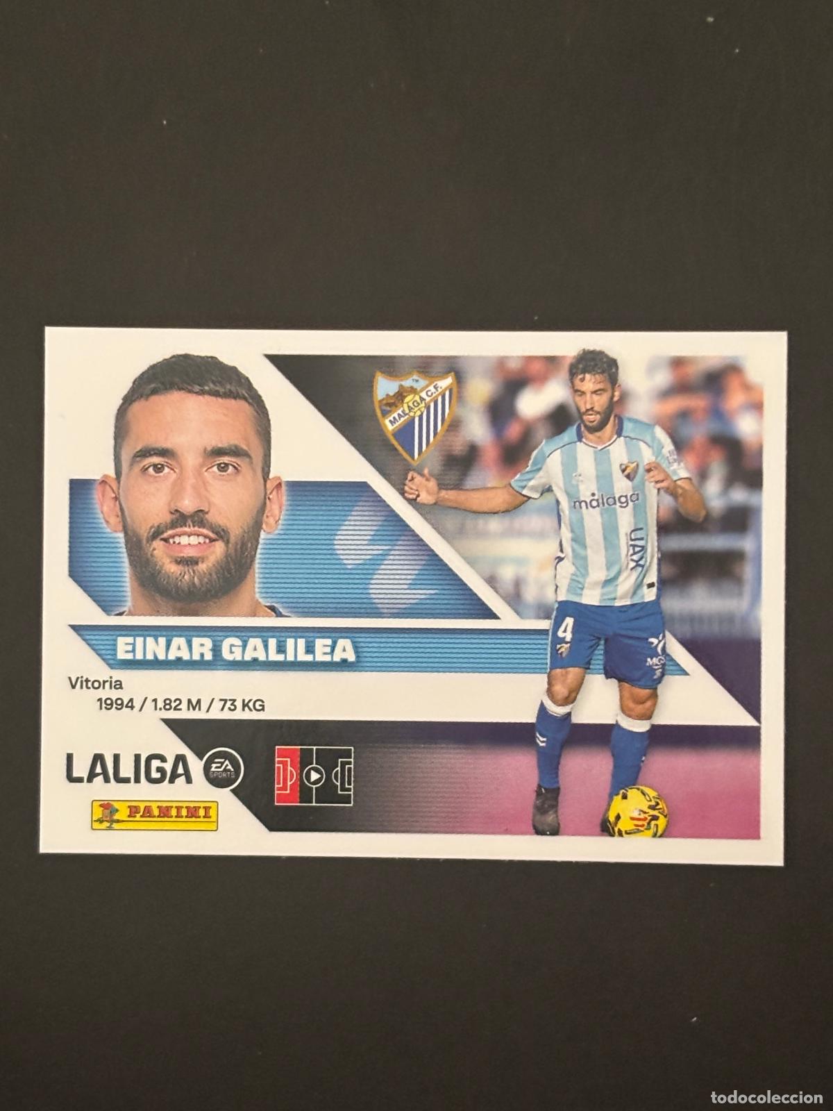 Figurine di Calcio: 8 EINAR GALILEA M&Aacute;LAGA LIGA ESTE 26-27 2026-2027 PANINI LALIGA EA SPORTS