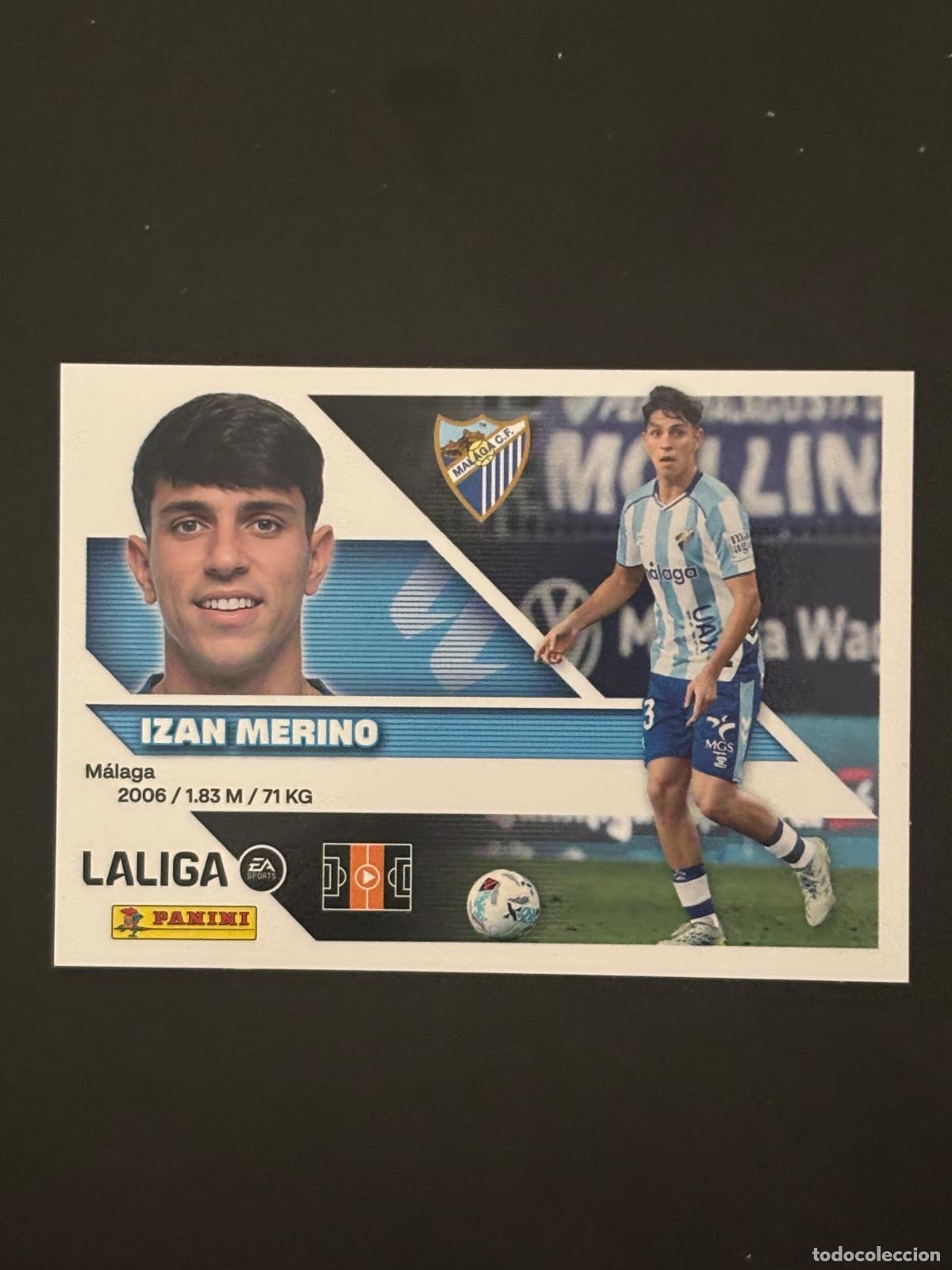Figurine di Calcio: 11 IZAN MERINO M&Aacute;LAGA LIGA ESTE 26-27 2026-2027 PANINI LALIGA EA SPORTS