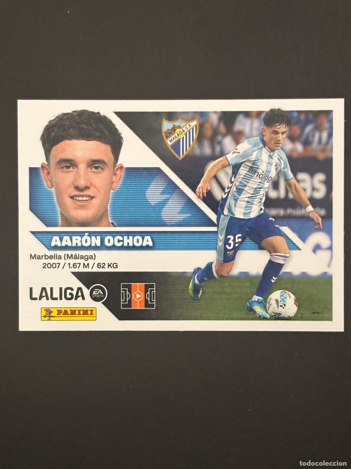Figurine di Calcio: 15 AAR&Oacute;N OCHOA M&Aacute;LAGA LIGA ESTE 26-27 2026-2027 PANINI LALIGA EA SPORTS