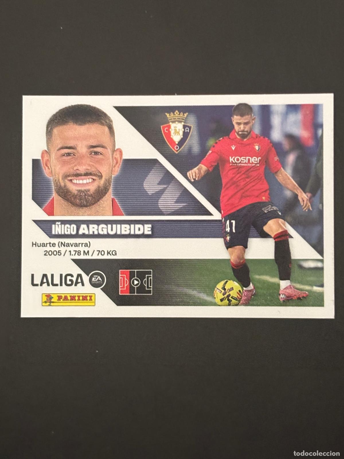 Cromos de f&uacute;tbol: 5B ARGUIBIDE OSASUNA LIGA ESTE 26-27 2026-2027 PANINI LALIGA EA SPORTS
